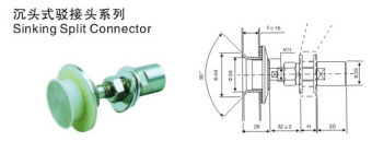 沉頭駁接頭型號JC-TC14